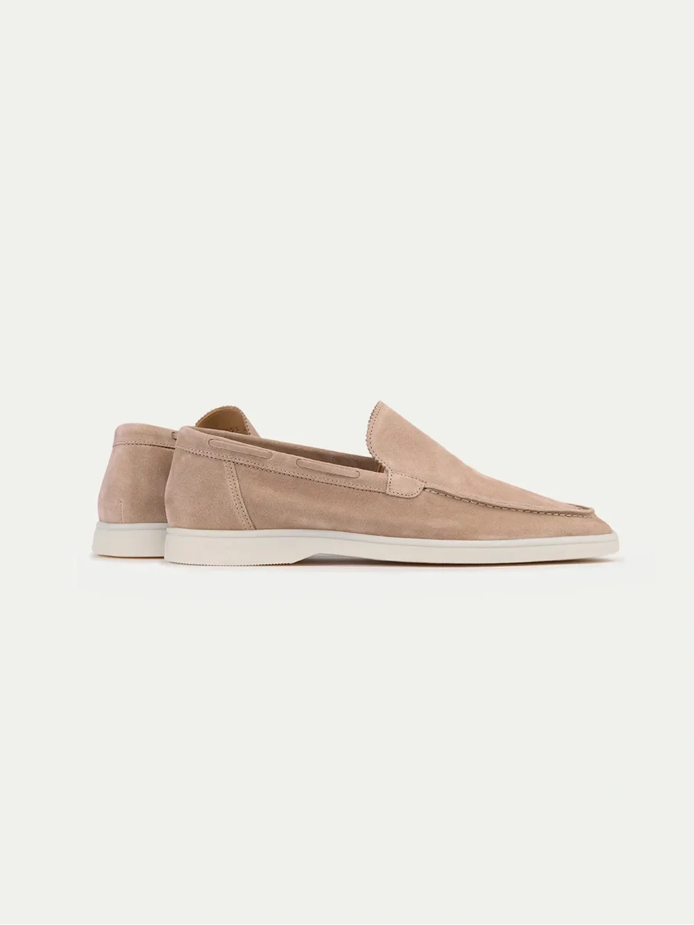 Aurelien Light Beige Yacht Loafer NIB 42